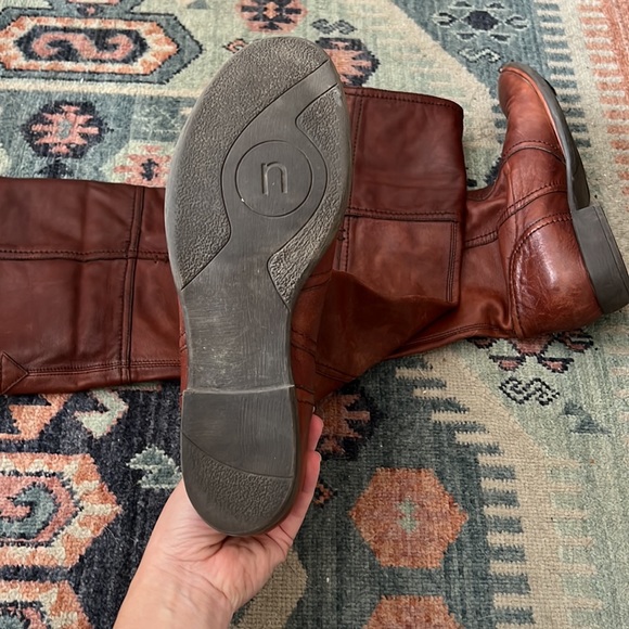 Nicole over the knee or fold down leather boot - Picture 4 of 4